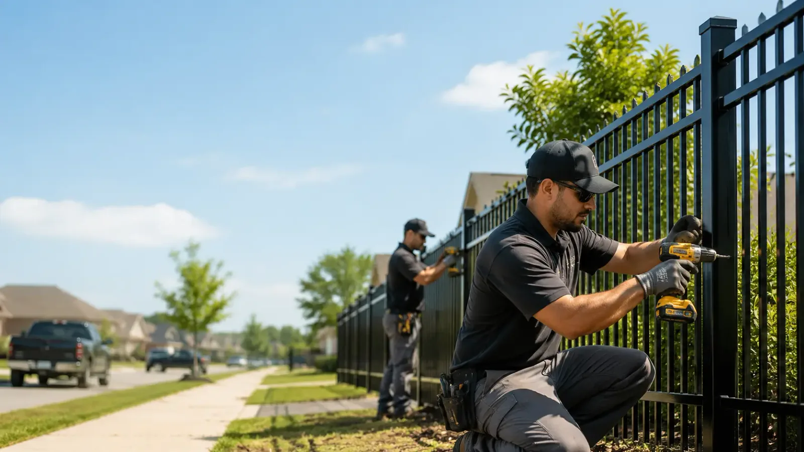 Metal Fence Installation in Dundee, KY
